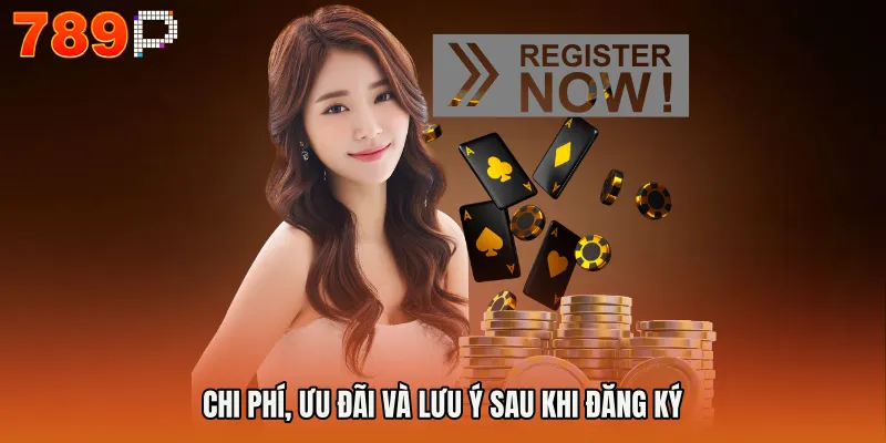 Chi phí, ưu đãi và lưu ý sau khi đăng ký